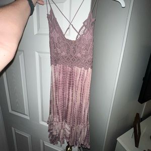 Free people purple dress
